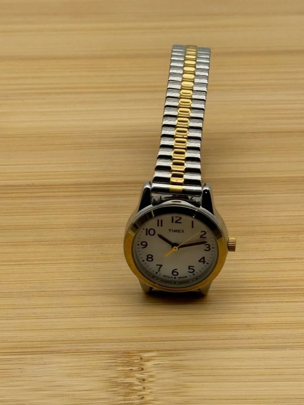 Timex Women's Essex Avenue Two-Tone Stainless Steel Expansion Band Watch T2N068